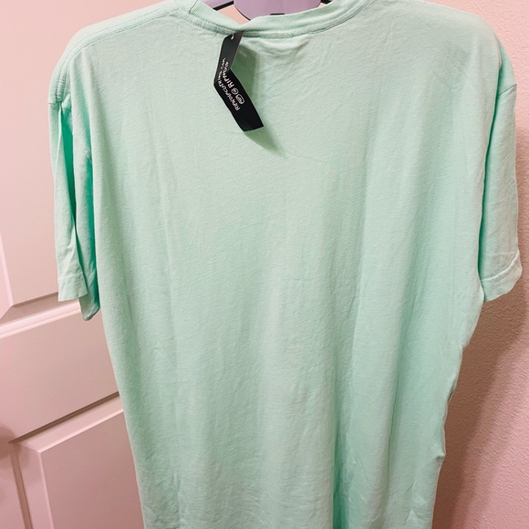 RIPNDIP Light Green Lord Nermal Cat Hanging from Upside-Down Pocket T-Shirt XL - Picture 2 of 6
